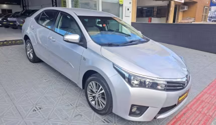 Toyota corolla xei 2.0 flex 16v aut.  - prata - 2014/2015