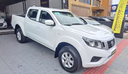 Nissan frontier s 4x4 diesel único dono  - branca - 2021/2022