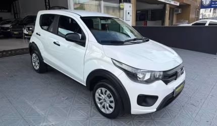 Fiat mobi like fire flex completo 31 mil km   - branca - 2022/2023