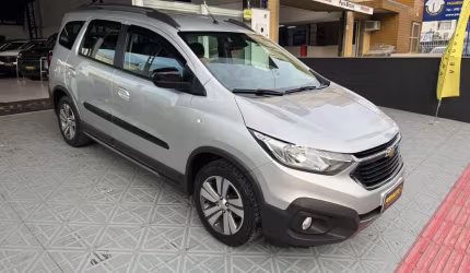 Chevrolet spin activ7 flex  aut 7 lugares 33 mil km   - prata - 2019/2020