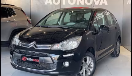 Citroën c3 tendance 1.5 flex 8v 5p mec. - preta - 2013/2013