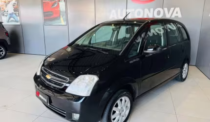 Chevrolet meriva maxx 1.4 mpfi 8v econoflex 5p  - preta - 2009/2010