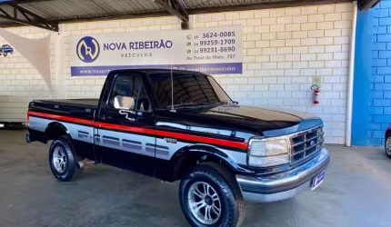 Ford f-1000 4.3 xlt 4x4 cs turbo diesel 2p manual