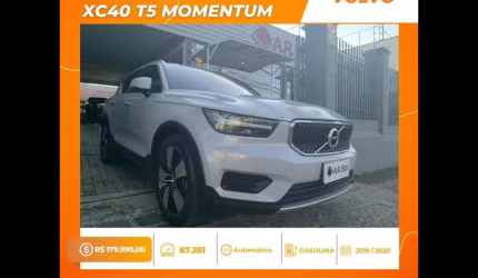 Volvo xc40 t5 momentum 2020 prata