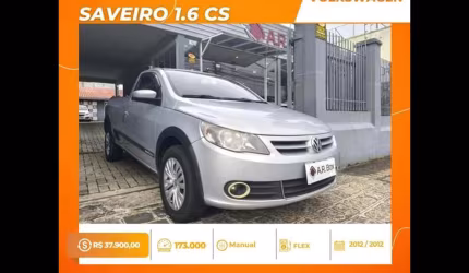 Volkswagen saveiro 1.6 cs 2012 prata