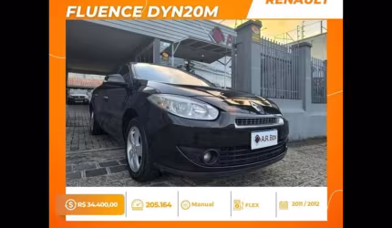 Renault fluence dyn20m 2012 preto