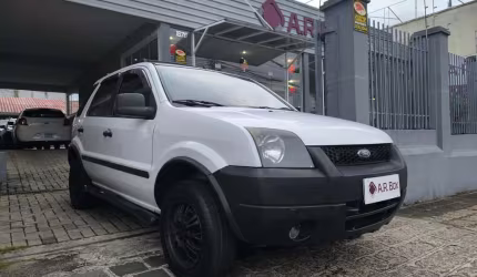 Ford ecosport xls1.6flex 2007 branca com dh sem ar cond