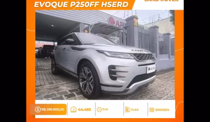 Land rover evoque p250ff hserd 2022 prata