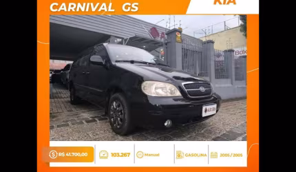 Kia carnival gs 2005 7 lugares