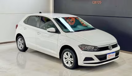 Volkswagen polo 1.0 flex 12v 5p  - branca - 2020/2021