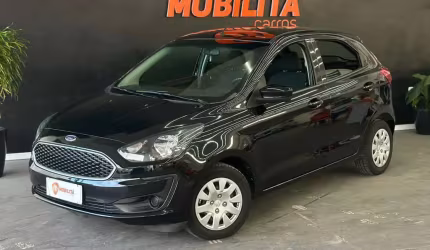 Ford ka 1.0 se/se plus tivct flex 5p  - preta - 2020/2021