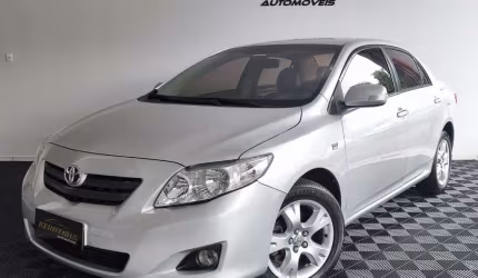 Toyota corolla xei 1.8/1.8 flex 16v aut. - prata - 2009/2010