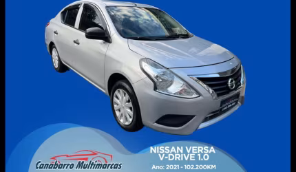 Versa v-drive 1.0  12v flex mec. (2ºdono)