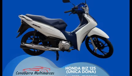 Biz 125 (única dona)