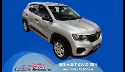 Kwid zen 1.0 flex 12v 5p mec.