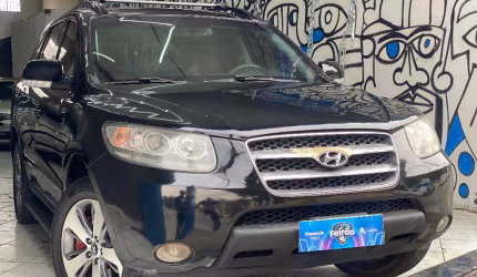 Hyundai santa fé 2.4 - impecável - top