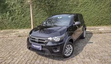 Fiat mobi like 1.0 fire flex 5p.  - preta - 2021/2022