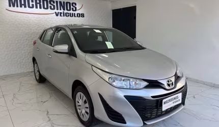 Toyota yaris hatch xl 1.3 flex 5p aut.  - prata - 2020/2020