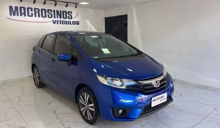 Honda fit ex cvt automático - azul - 2014/2015