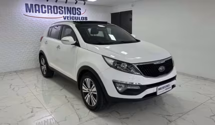 Kia sportage ex 2.0 16v/ 2.0 flex aut.  - branca - 2014/2015