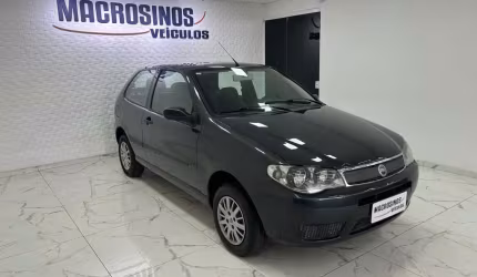 Fiat palio 1.0 fire com ar condicionado - cinza - 2007/2007