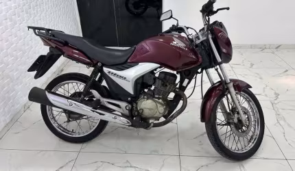 Honda cg-150 titan-esd mix/flex  - vermelha - 2011/2011