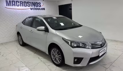 Toyota corolla xei 2.0 flex aut.  - prata - 2016/2017