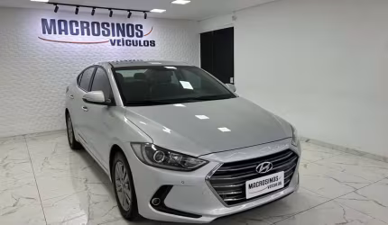 Hyundai elantra 2.0 flex aut.  - prata - 2016/2017