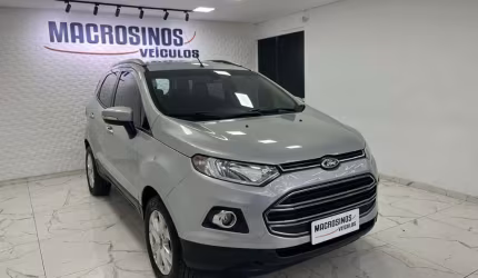 Ford ecosport titanium 2.0 16v flex 5p aut.  - prata - 2013/2014