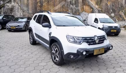 Renault duster iconic plus 1.3 turbo at  - branca - 2023/2024