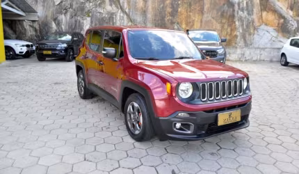 Jeep renegade sport 1.8 at - vermelha - 2016/2016