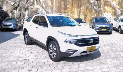 Fiat toro volcano 2.0 4x4 turbo at  - branca - 2022/2022