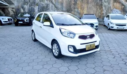 Kia picanto ex 1.0 at  - branca - 2014/2015