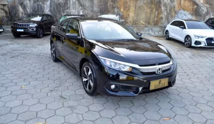 Honda civic exl 2.0 at  - preta - 2017/2017