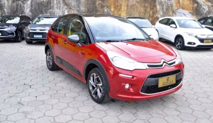 Citroën c3 urban trail 1.6 at - vermelha - 2018/2019