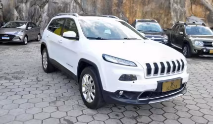 Jeep cherokee limited 3.2 v6 4x4 at  - branca - 2015/2015