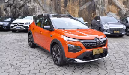 Renault kardian premiere edition 1.0 turbo at  - laranja - 2024/2025