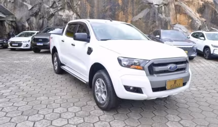 Ford ranger xls 2.2 turbo 4x4 mt  - branca - 2016/2017