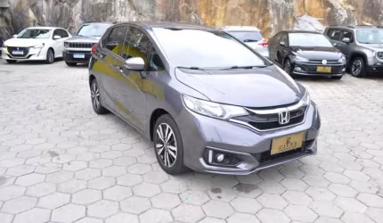 Honda fit ex 1.5 at  - cinza - 2018/2018