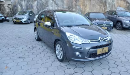 Citroën c3 exclusive 1.6 at  - cinza - 2013/2014
