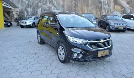 Chevrolet spin premier 1.8 at (7l) - preta - 2019/2020