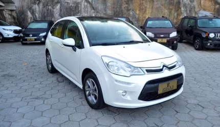 Citroën c3 tendance 1.5 mt  - branca - 2013/2014