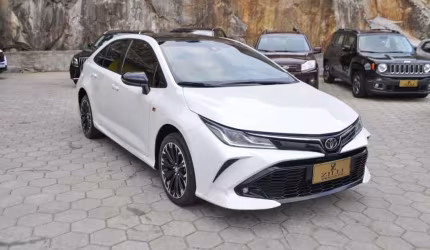 Toyota corolla gr-sport 2.0 at  - branca - 2021/2022