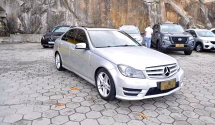Mercedes-benz c-250 cgi sport 1.8 turbo at  - prata - 2011/2012