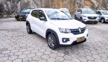 Renault kwid intense 1.0 mt  - branca - 2019/2019