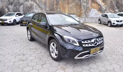 Mercedes-benz gla 200 advance 1.6 turbo at  - preta - 2019/2020
