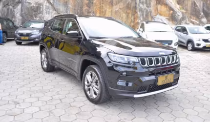 Jeep compass longitude t270 1.3 turbo at - preta - 2021/2022