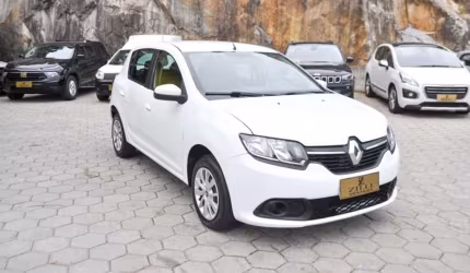 Renault sandero expression 1.0 mt  - branca - 2014/2015