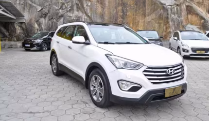 Hyundai grand santa fé 3.3 v6 4x4 at (7l)  - branca - 2014/2015