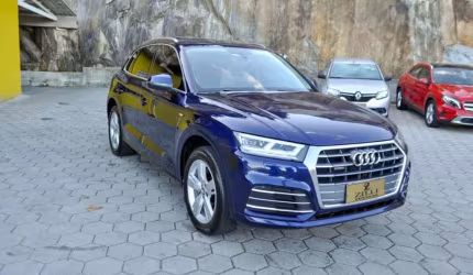 Audi q5 2.0 s-line tfsi quattro at  - azul - 2019/2020
